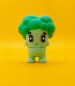 broccoli Flexi Toy & Keychain (STL)