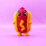 Hotdog fidget Toy (STL)