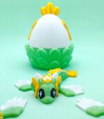 Mini Mayan Dragon with Egg (STL) - Image 4