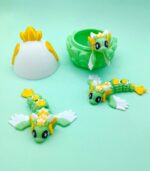 Mini Mayan Dragon with Egg (STL) - Image 3