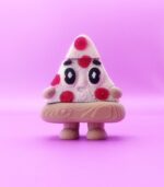 Pip the Pizza — Flexi Toy & Keychain STL