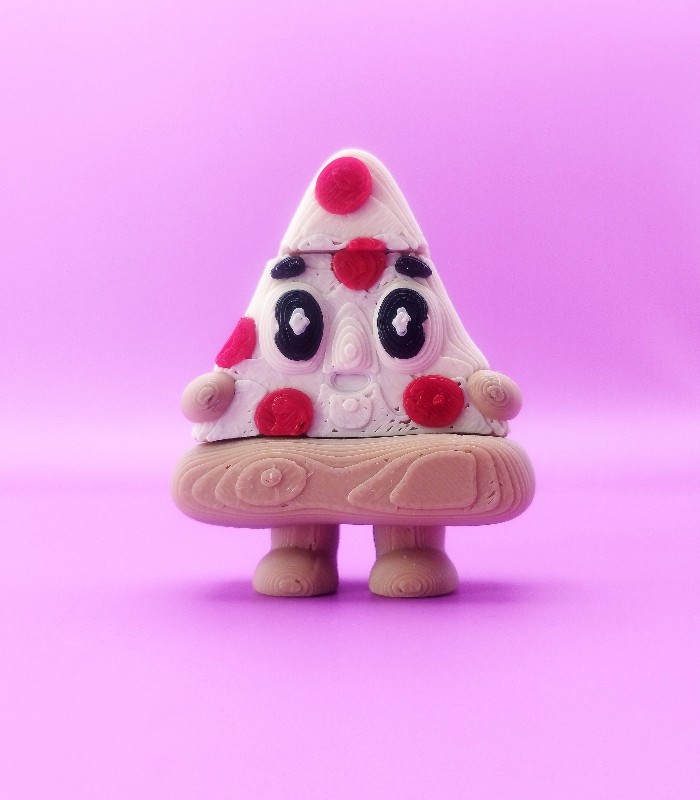 pizza (1) Pip the Pizza — Flexi Toy & Keychain STL