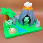 Baby T-Rex Playset | 3D Printable Files (STL, 3MF)