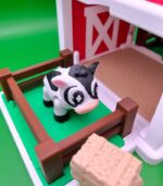 Flexi Cow with Portable Barn toy
