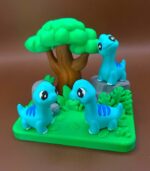 Baby Brachiosaurus with Jungle Showcase | 3D Printable Files (STL, 3MF) - Image 4