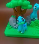 Baby Brachiosaurus with Jungle Showcase | 3D Printable Files (STL, 3MF) - Image 5