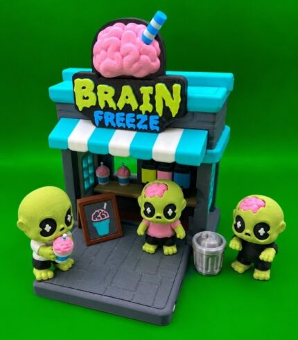 brain freeze printable playset