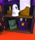 haunted house halloween playset