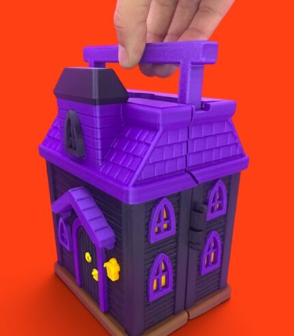 haunted house spooky 3d printed