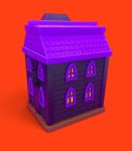 haunted house stl file,