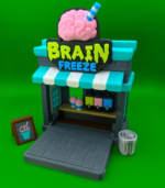 spooky playset printed toy